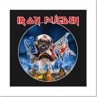 IRON PUGDEN THE TROOPUG Posters and Art